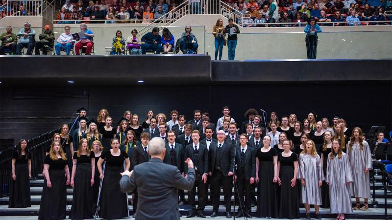 Concert Choir at the Event Center